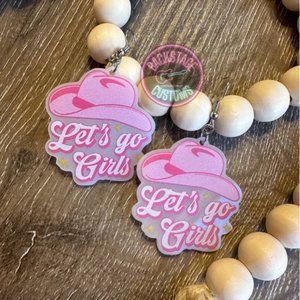 Let's Go Girls Dangle Earrings